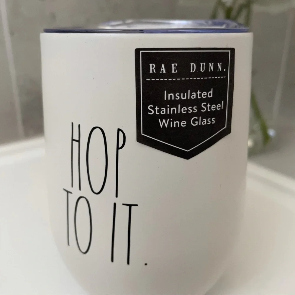 Rae Dunn Insulated Stainless Steel Wine Glass